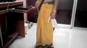 Tamil wife sex video featuring a hot tranny in a sari blouse 0 min 40 sec