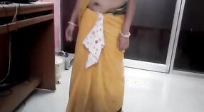 Tamil wife sex video featuring a hot tranny in a sari blouse 0 min 50 sec