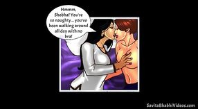 Savita dan Babi Toshi memanjakan diri dalam seks lesbian 1 min 40 sec
