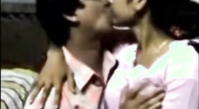 Beautiful tamil sex video featuring father kissing daughter and breast play 0 min 0 sec