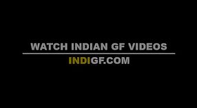 Echtes indisches Sexvideo mit einem tamilischen Mädchen in nackter Kleidung 7 min 20 s