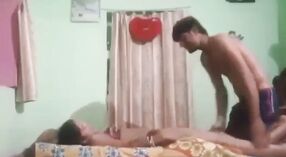 Home sex with a hot and horny Tamil girlfriend 2 min 20 sec