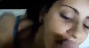 Beautiful tamil college girl gives an amazing blowjob and swallows cum in this hot porn video 2 min 40 sec