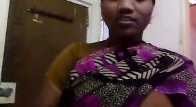 Beautiful Tamil Aunty with Big Boobs in HD Porn Video 5 min 00 sec