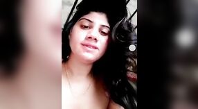 Desi Village Girl's Sexy Show in Nude MMS Video 1 min 20 sec