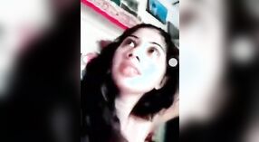 Desi Village Girl's Sexy Show in Nude MMS Video 0 min 50 sec