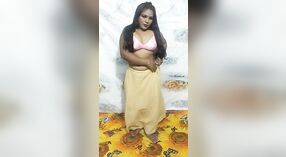 Dehati Bhabhi's sensual striptease in a sari is sure to leave you breathless 4 min 20 sec