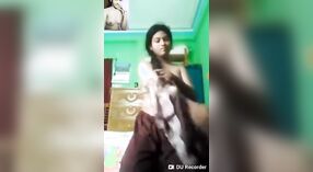 Bangla village girl shows off her sexy body in a video call 1 min 20 sec