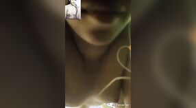 Bangla village girl shows off her sexy body in a video call 4 min 20 sec