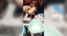 A vintage couple indulges in outdoor bathtub sex 3 min 20 sec