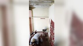 Villaggio indiano coppia erotico incontro catturato sulla telecamera nascosta 1 min 20 sec