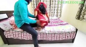 Shy Indian village wife cheats on husband with another man in hotel room 5 min 20 sec