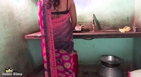 Desi local village maid gets naughty with the master of the house 0 min 0 sec