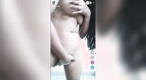 Desi village girl gets naked on camera for a live show 3 min 00 sec