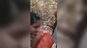 Desi village girl indulges in outdoor sex with her lover 1 min 20 sec