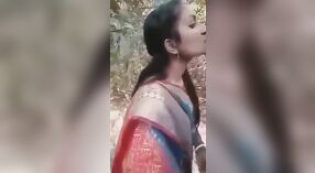 Desi village girl indulges in outdoor sex with her lover 1 min 50 sec
