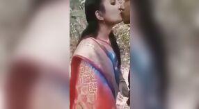 Desi village girl indulges in outdoor sex with her lover 2 min 00 sec