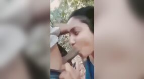 Desi village girl indulges in outdoor sex with her lover 3 min 20 sec