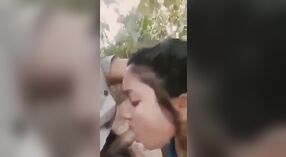 Desi village girl indulges in outdoor sex with her lover 3 min 30 sec