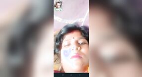 Desi village aunty teases with her hairy pussy and big boobs 3 min 00 sec