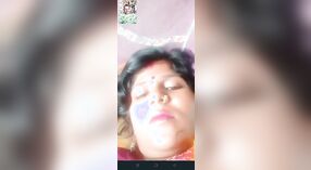 Desi village aunty teases with her hairy pussy and big boobs 3 min 20 sec