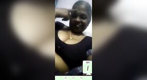 Mature village aunt flaunts her big boobs to her young lover 2 min 50 sec