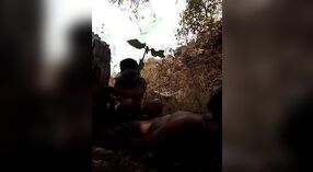 Kannada village girl gets naughty in the great outdoors with her lover 1 min 30 sec