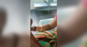 Hillbilly Hijra gives a steamy blowjob on a train in this village sex video 3 min 00 sec