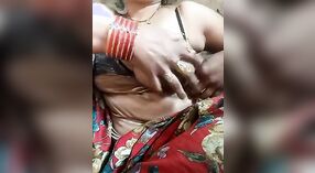 Desi Village Bhabhi Shows Off Her Big Boobs on Camera 10 min 20 sec