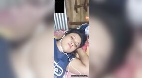 Video call with a stunning hillbilly girl and her big boobs 1 min 20 sec