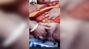 Dehati Bengali girl pleasures herself and licks her pussy in porn video call 6 min 20 sec