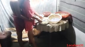 Horny man comes home and has sex with Desi's wife on the table in amateur video 1 min 20 sec