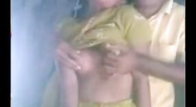 A hot desi girl indulges in some playful playtime with her lover in a South Indian sex video 2 min 10 sec