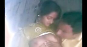 A hot desi girl indulges in some playful playtime with her lover in a South Indian sex video 0 min 50 sec