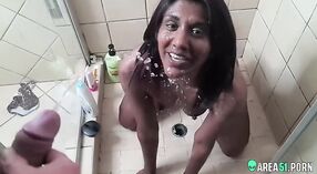 Indian whore enjoys a golden shower and drinks piss in desi mms video 1 min 40 sec