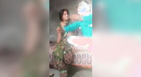 Indian MILF from village gets naughty with her local client in desi mms video 0 min 40 sec