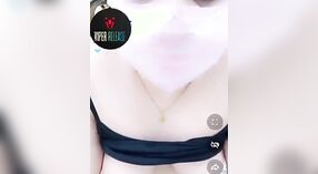 Desi Girl's First Time Live Cam Show with Pink Mask 2 min 40 sec