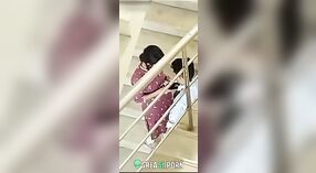 Desi couple's MMS sex tape caught on camera in entryway 1 min 30 sec
