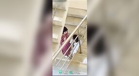 Desi couple's MMS sex tape caught on camera in entryway 1 min 00 sec