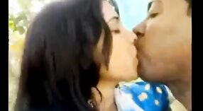 Desi Maharashtra's hot Indian sex movie features outdoor kissing and intense foreplay 2 min 30 sec