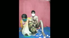 Desi MILF cheats on her lover with another man in this homemade sex video 4 min 00 sec