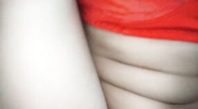 Desi dziewczyna w czerwony biustonosz dostaje przejebane twardy przez mężczyzna w pierwszy porno wideo 5 / min 20 sec