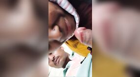 Desi meisje uit Telugu geeft een close-up blowjob aan haar minnaar in deze Indiase Porno video 2 min 20 sec