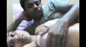 Mature Indian bhabhi gets her big boobs and fur pie fingered in hot video 5 min 30 sec