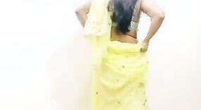 Desi bhabhi with big breasts gives a man a sensual blowjob on camera 0 min 0 sec