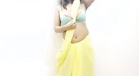 Desi bhabhi with big breasts gives a man a sensual blowjob on camera 1 min 30 sec