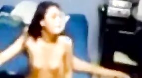 Telugu babe gives blowjob to NRI and has sex with her white lover after college 4 min 50 sec