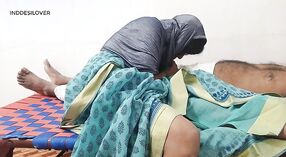 Indian aunty gets a mouthful of cum from her stepmom 2 min 50 sec