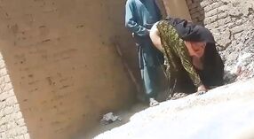 Pakistani neighbor catches his aunt having sex in the open air 4 min 20 sec