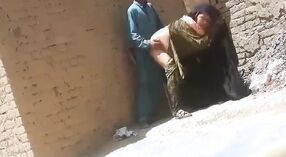Pakistani neighbor catches his aunt having sex in the open air 5 min 20 sec